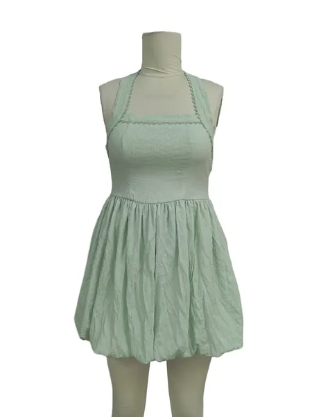 Women's bubble hem dress
