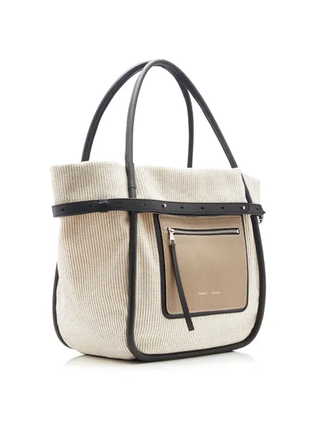 Leather mixed bag