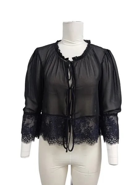 Women's laced tops